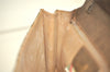 Authentic GUCCI Vintage Shoulder Clutch Bag GG PVC Leather Brown Junk 5073K