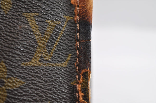 Authentic Louis Vuitton Monogram Sac Chaussures 35 Boston Bag Old Model LV 5075I