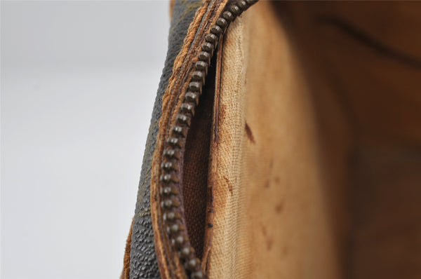 Authentic Louis Vuitton Monogram Sac Chaussures 35 Boston Bag Old Model LV 5075I