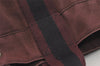 Authentic HERMES Fourre Tout MM Hand Tote Bag Canvas Black Bordeaux 5075J