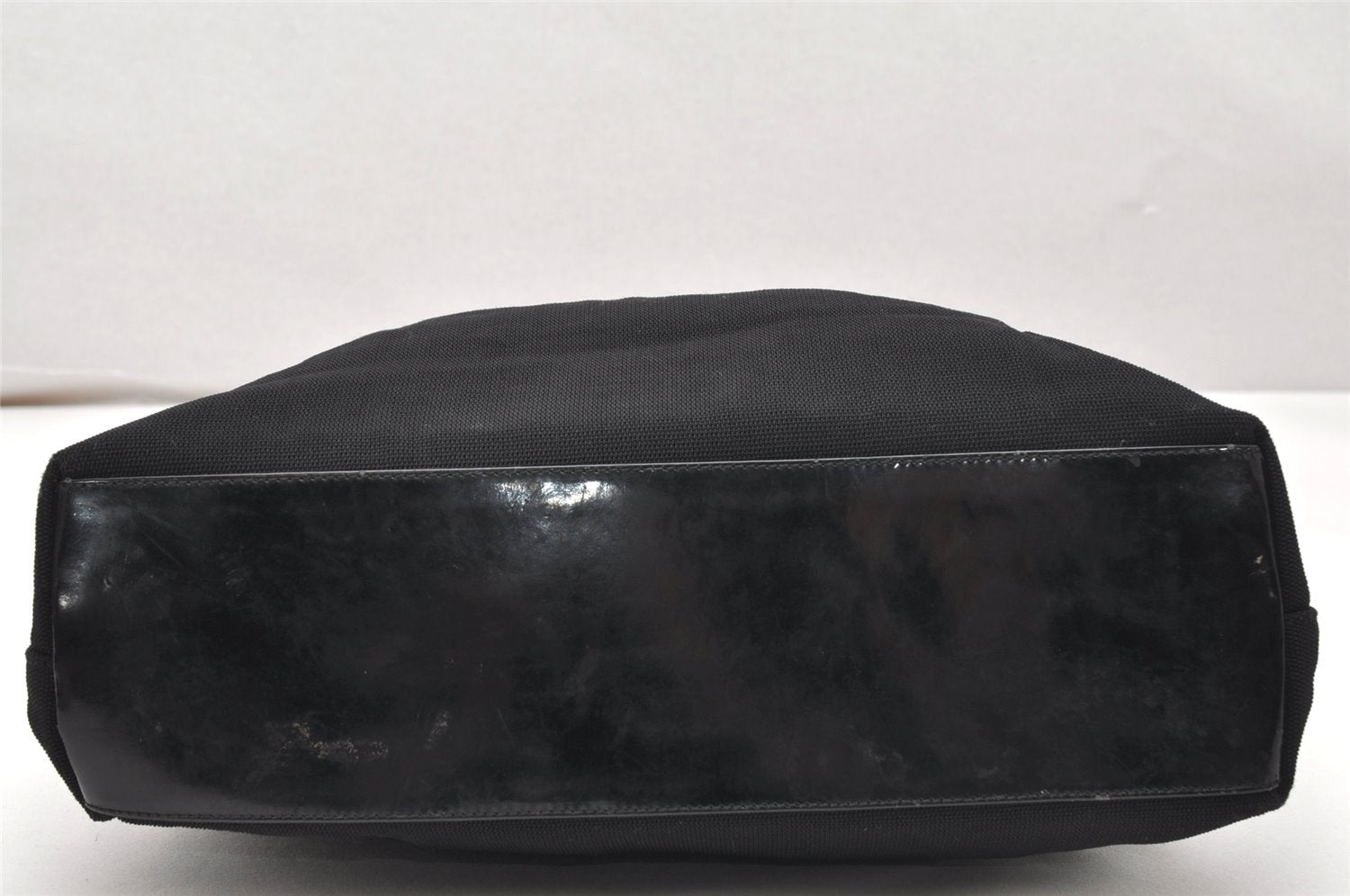 Authentic GUCCI Shoulder Hand Bag Nylon Leather 0013297 Black Junk  5075K