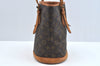 Auth Louis Vuitton Monogram Bucket PM Old Model Shoulder Tote Bag LV Junk 5076I