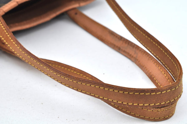 Auth Louis Vuitton Monogram Bucket PM Old Model Shoulder Tote Bag LV Junk 5076I