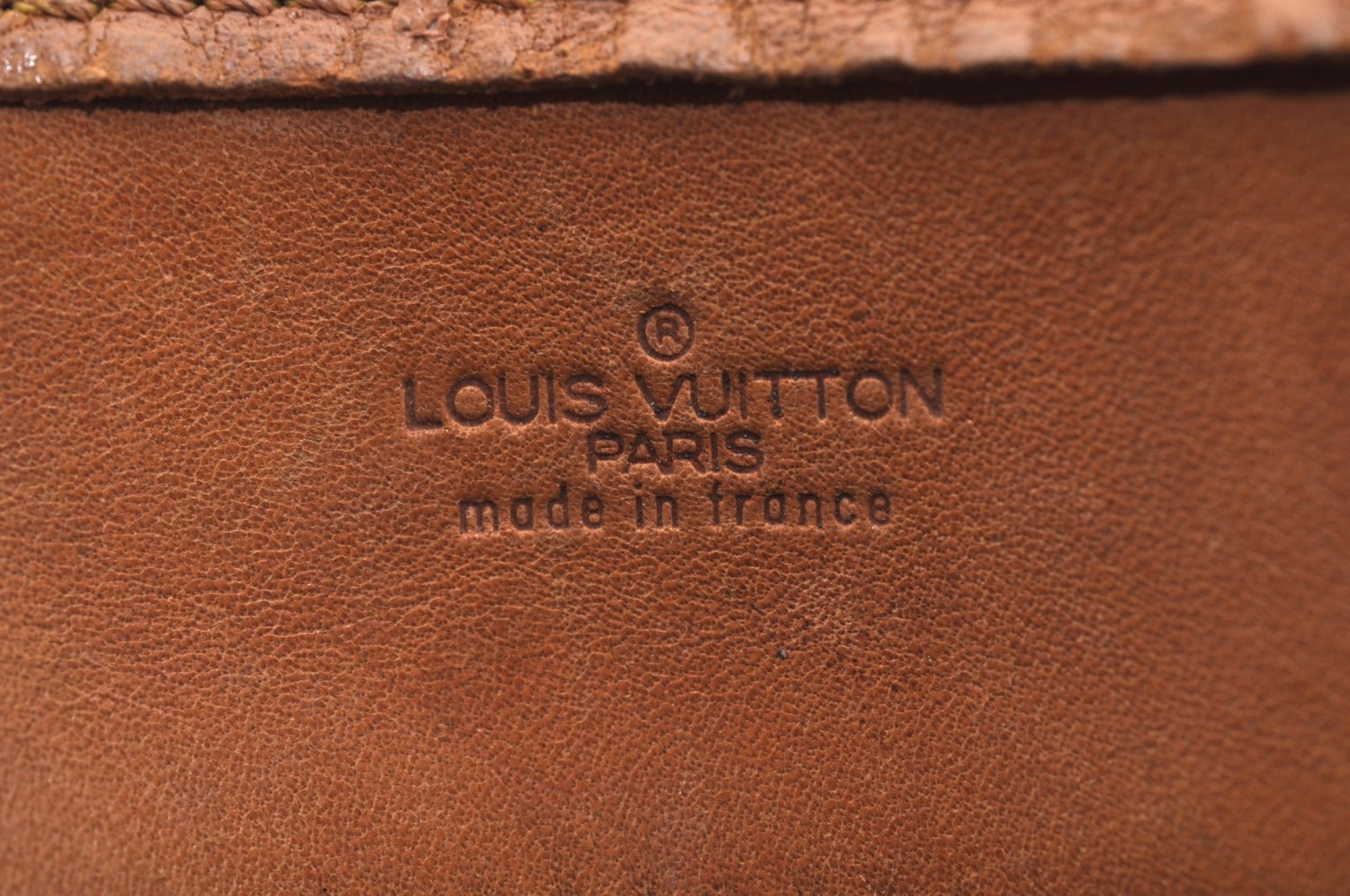 Auth Louis Vuitton Monogram Bucket PM Old Model Shoulder Tote Bag LV Junk 5076I