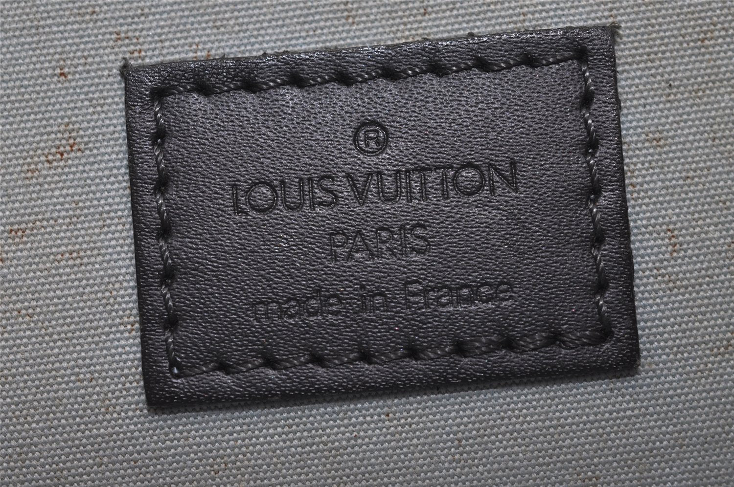 Auth Louis Vuitton Monogram Mini Pochette Kathleen Shoulder Bag Navy LV 5076J