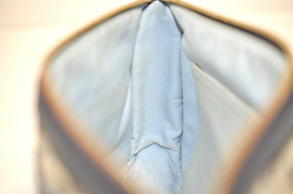 Auth Louis Vuitton Monogram Mini Pochette Kathleen Shoulder Bag Navy LV 5076J