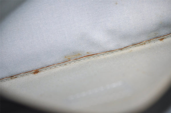 Auth Louis Vuitton Monogram Mini Pochette Kathleen Shoulder Bag Navy LV 5076J