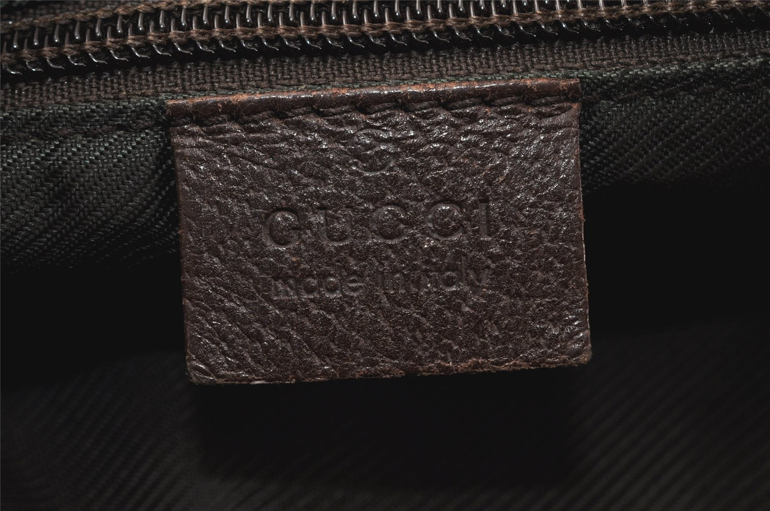 Authentic GUCCI Shoulder Cross Body Bag GG Canvas Leather 92551 Brown 5076K