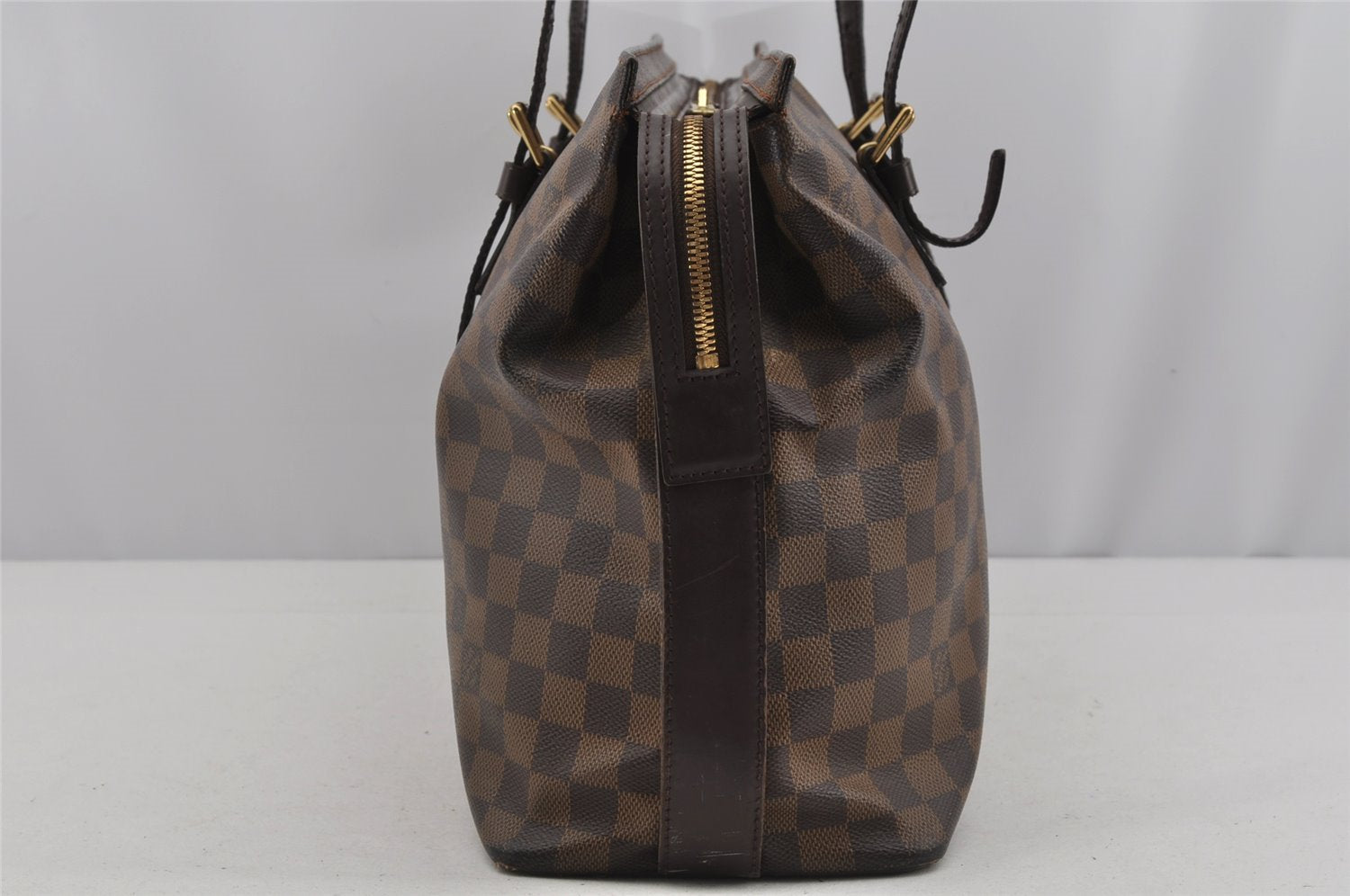 Authentic Louis Vuitton Damier Chelsea Shoulder Tote Bag N51119 LV 5077J