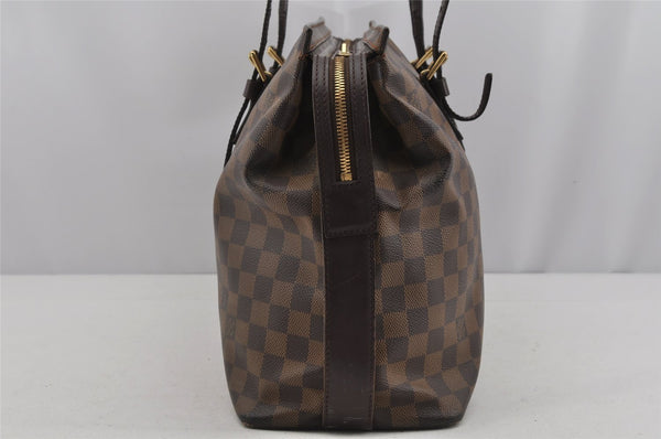 Authentic Louis Vuitton Damier Chelsea Shoulder Tote Bag N51119 LV 5077J