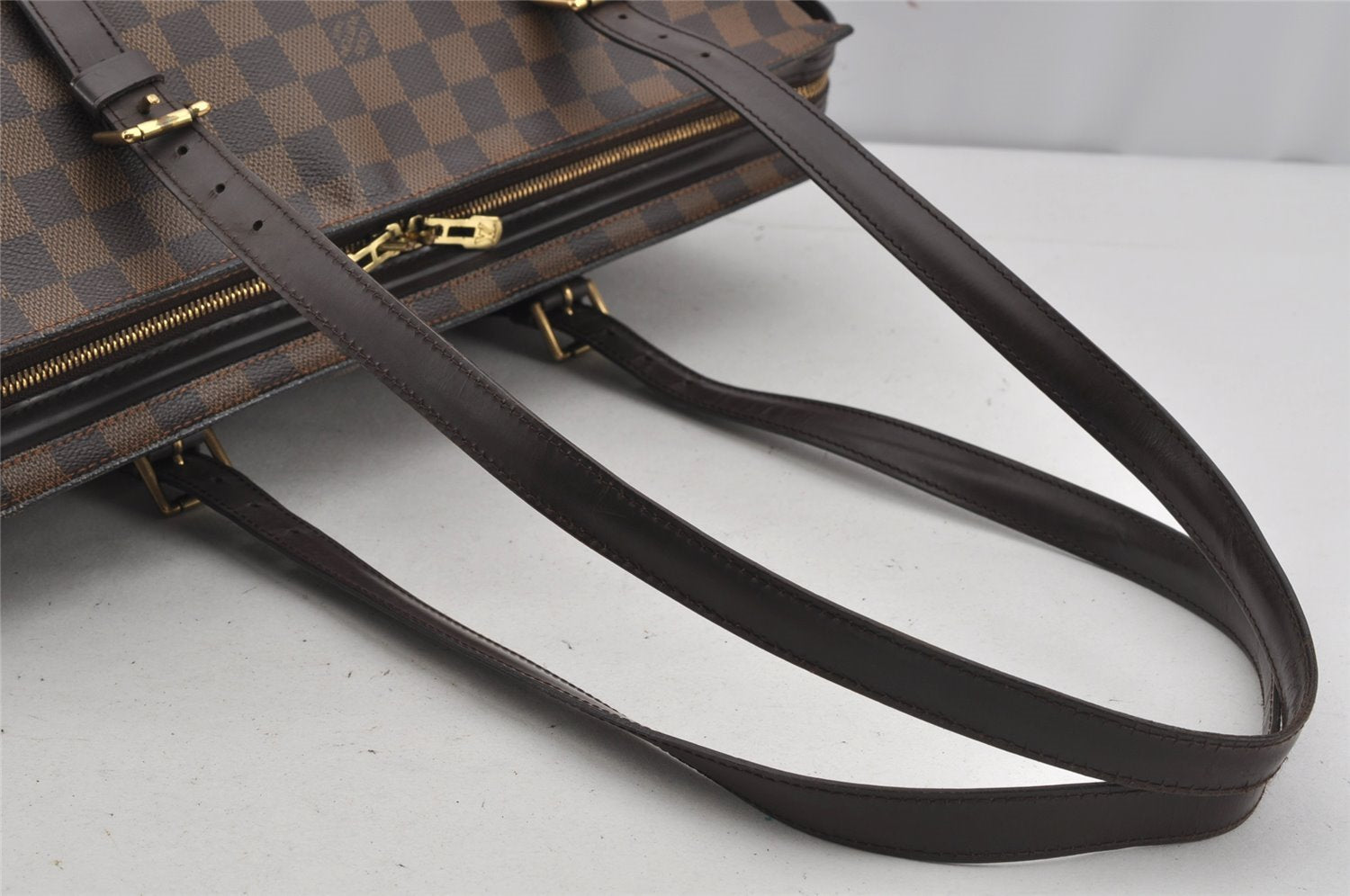 Authentic Louis Vuitton Damier Chelsea Shoulder Tote Bag N51119 LV 5077J