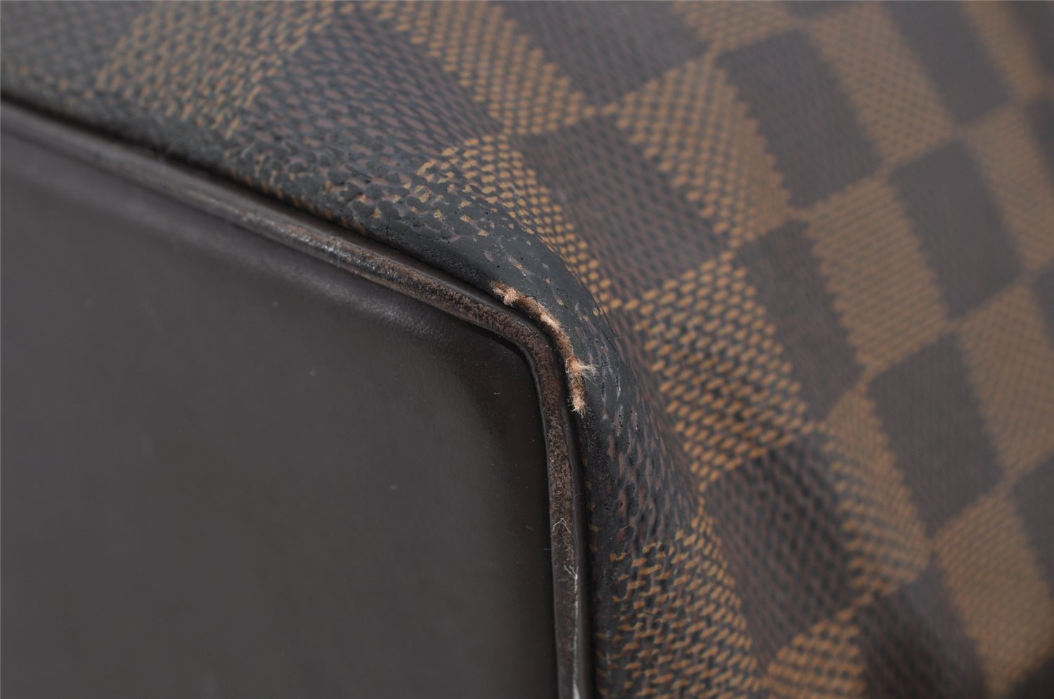 Authentic Louis Vuitton Damier Chelsea Shoulder Tote Bag N51119 LV 5077J