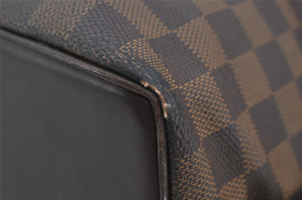 Authentic Louis Vuitton Damier Chelsea Shoulder Tote Bag N51119 LV 5077J