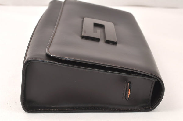 Authentic GUCCI Vintage Shoulder Cross Body Bag Purse Leather Brown Junk 5078K