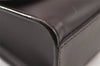 Authentic GUCCI Vintage Shoulder Cross Body Bag Purse Leather Brown Junk 5078K