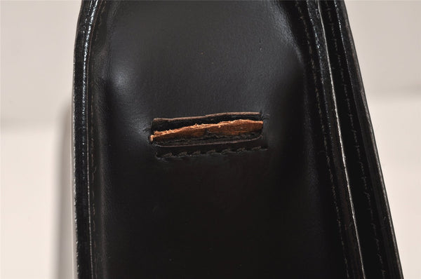 Authentic GUCCI Vintage Shoulder Cross Body Bag Purse Leather Brown Junk 5078K