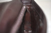 Authentic GUCCI Vintage Shoulder Cross Body Bag Purse Leather Brown Junk 5078K