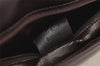 Authentic GUCCI Vintage Shoulder Cross Body Bag Purse Leather Brown Junk 5078K