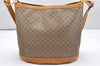 Authentic GUCCI Micro GG PVC Leather Shoulder Cross Body Bag Brown 5079K