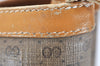 Authentic GUCCI Micro GG PVC Leather Shoulder Cross Body Bag Brown 5079K