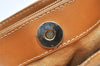 Authentic GUCCI Micro GG PVC Leather Shoulder Cross Body Bag Brown 5079K