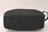 Authentic GUCCI Clutch Hand Bag Purse Nylon Leather 131224 Black Junk 5080K