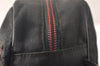 Authentic GUCCI Clutch Hand Bag Purse Nylon Leather 131224 Black Junk 5080K