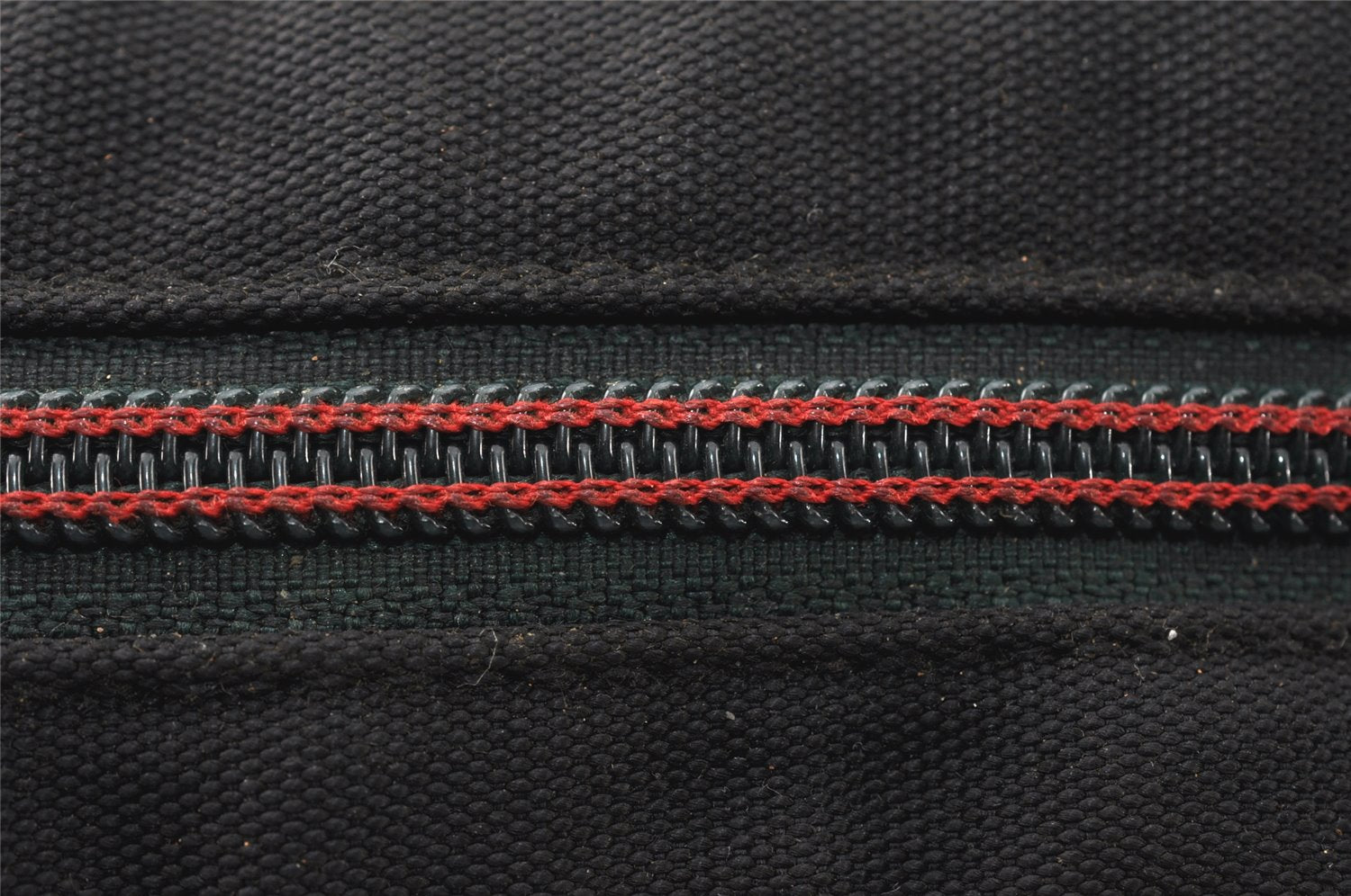Authentic GUCCI Clutch Hand Bag Purse Nylon Leather 131224 Black Junk 5080K