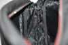 Authentic GUCCI Clutch Hand Bag Purse Nylon Leather 131224 Black Junk 5080K