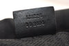 Authentic GUCCI Clutch Hand Bag Purse Nylon Leather 131224 Black Junk 5080K
