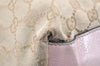 Authentic GUCCI VIntage Shoulder Tote Bag GG Canvas Leather 131230 Beige 5082K