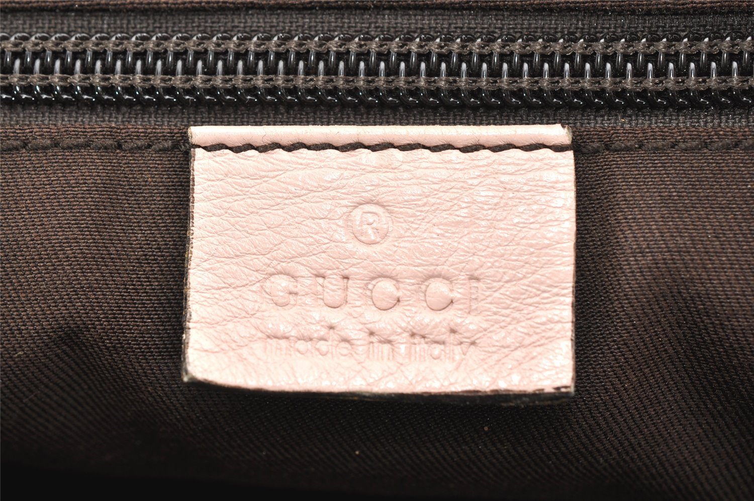 Authentic GUCCI VIntage Shoulder Tote Bag GG Canvas Leather 131230 Beige 5082K