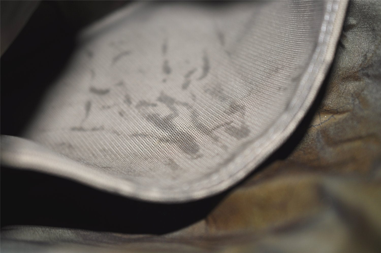 Authentic Louis Vuitton Damier Geant Citadin NM Shoulder Bag M93041 Beige 5083J