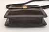 Authentic GUCCI Web Sherry Line Shoulder Cross Bag Suede Leather Brown 5084J
