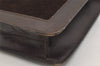 Authentic GUCCI Web Sherry Line Shoulder Cross Bag Suede Leather Brown 5084J