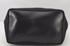 Authentic GUCCI Bamboo Shoulder Hand Bag Purse Nylon Leather 0000531 Black 5084K