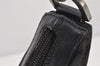 Authentic GUCCI Bamboo Shoulder Hand Bag Purse Nylon Leather 0000531 Black 5084K