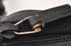 Authentic GUCCI Bamboo Shoulder Hand Bag Purse Nylon Leather 0000531 Black 5084K