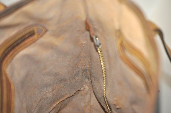 Authentic Louis Vuitton Monogram Bucket GM Shoulder Tote Bag M42236 Junk 5085I