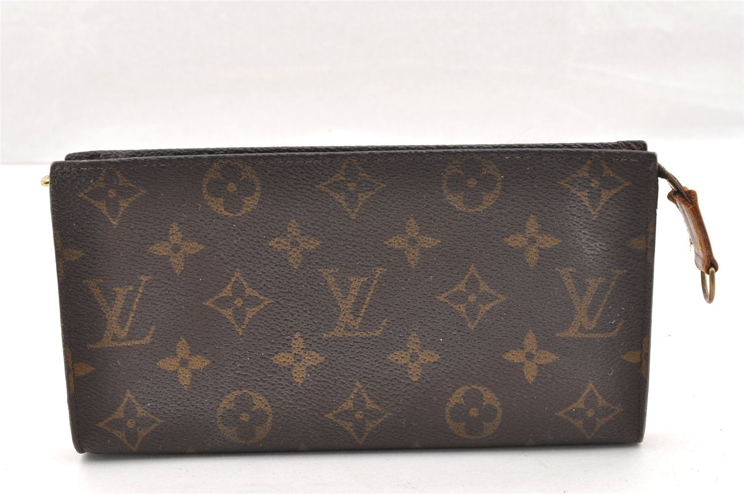 Authentic Louis Vuitton Monogram Bucket GM Shoulder Tote Bag M42236 Junk 5085I