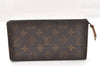 Authentic Louis Vuitton Monogram Bucket GM Shoulder Tote Bag M42236 Junk 5085I