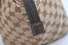 Authentic GUCCI Web Sherry Line Tote Bag GG Canvas Leather 131228 Brown 5085K