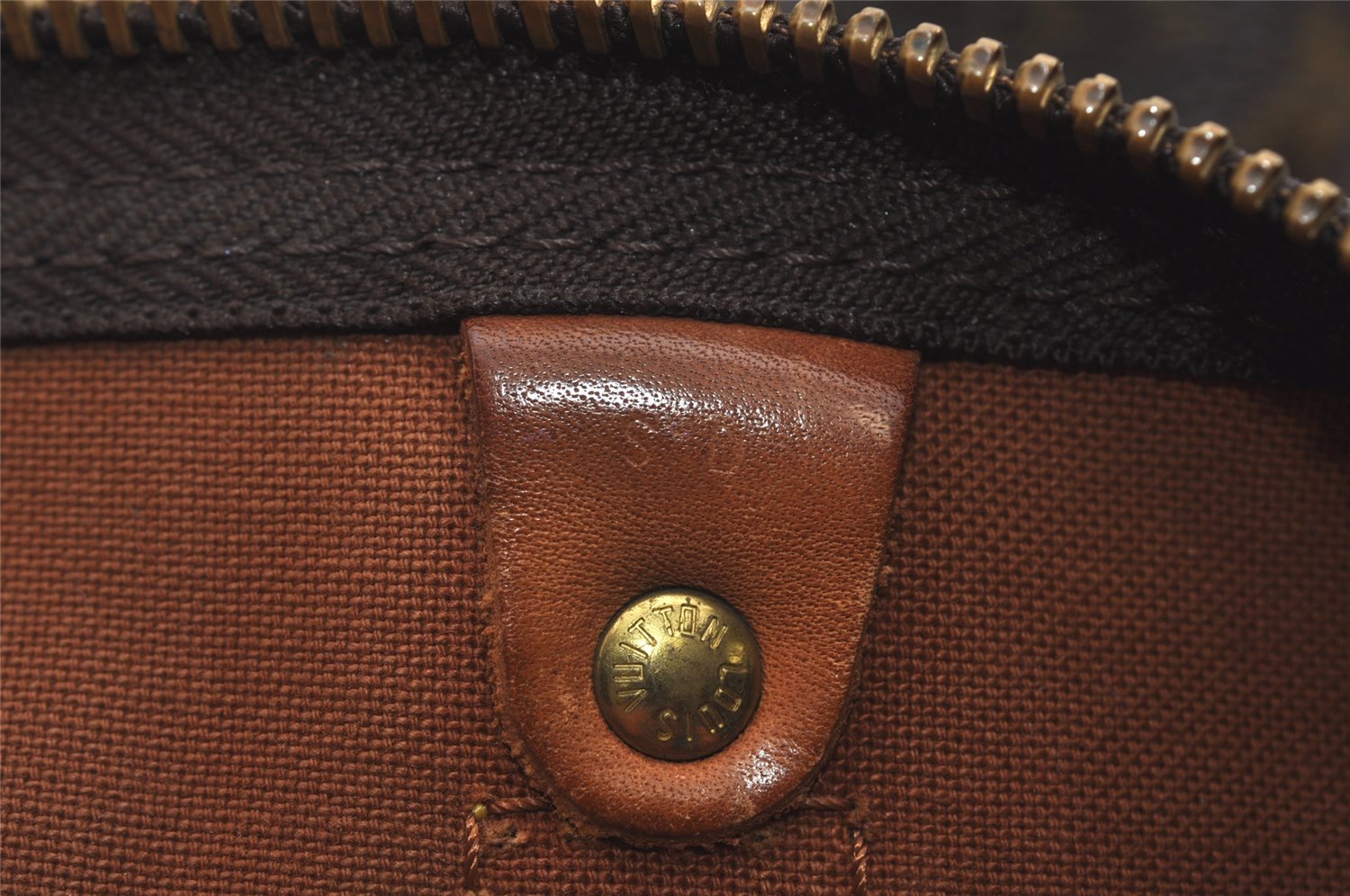 Auth Louis Vuitton Monogram Keepall 45 Travel Boston Bag Old Model LV Junk 5087I