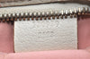 Authentic GUCCI Abbey Shoulder Bag Purse GG Canvas Leather 130939 Pink 5089I