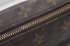 Auth Louis Vuitton Monogram Trousse Toilette 23 Clutch Hand Bag M47524 LV 5089J