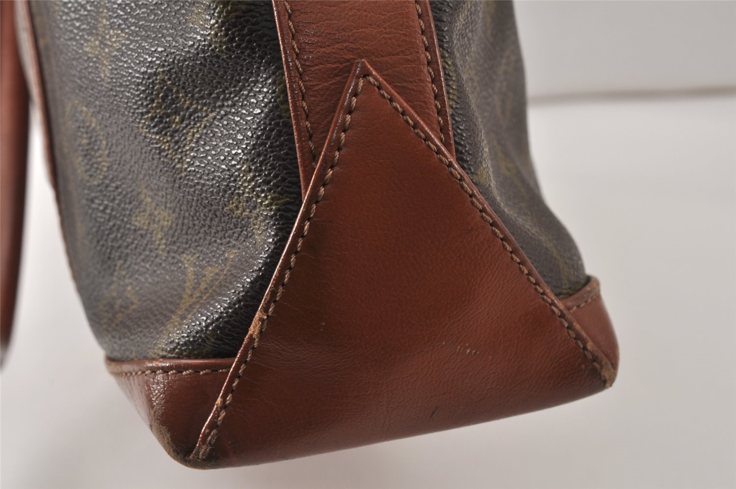 Auth Louis Vuitton Monogram Sac Weekend PM Vintage Tote Hand Bag M42425 LV 5089K