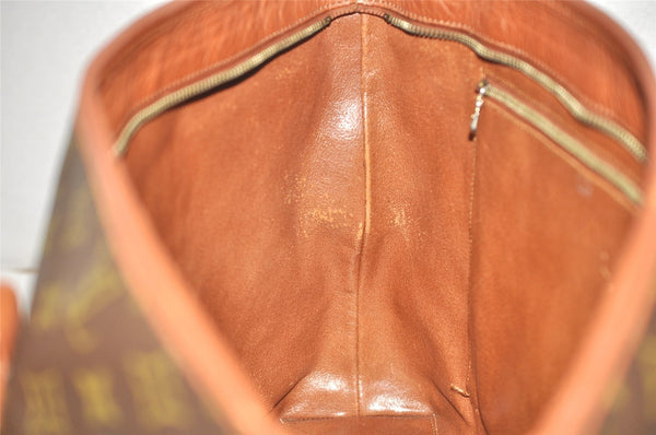 Auth Louis Vuitton Monogram Sac Weekend PM Vintage Tote Hand Bag M42425 LV 5089K