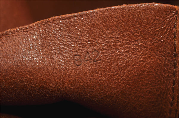 Auth Louis Vuitton Monogram Sac Weekend PM Vintage Tote Hand Bag M42425 LV 5089K