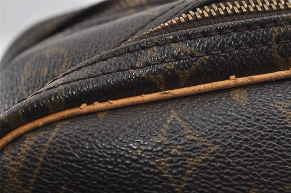 Authentic Louis Vuitton Monogram Reporter PM Shoulder Bag M45254 LV Junk 5090I