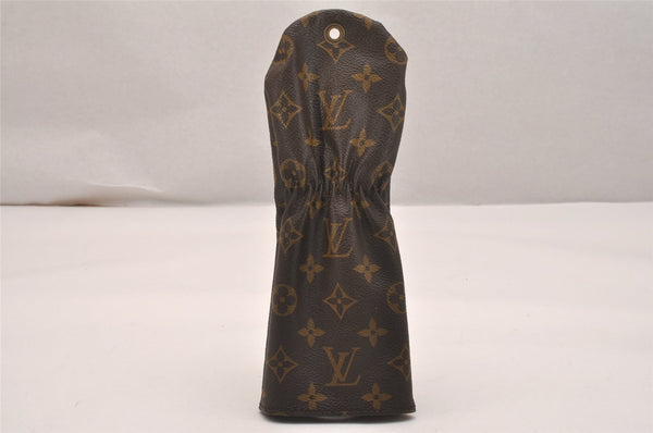 Auth Louis Vuitton Monogram Protege-bois No1 No3 Golf Club Head Cover 2Set 5090J